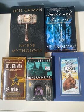 Neil Gaiman Book Set - 5 Books